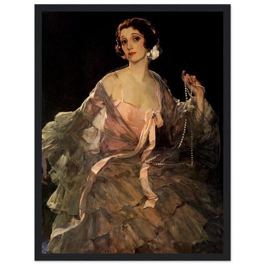Hazel in Rose and Grey (c.1920) – Sir John Lavery