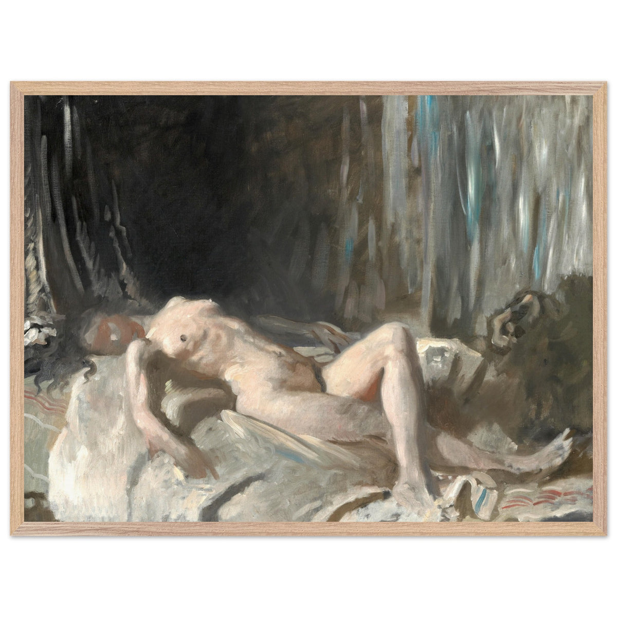 Reclining Female Figure – William Orpen Art Print (view 6)