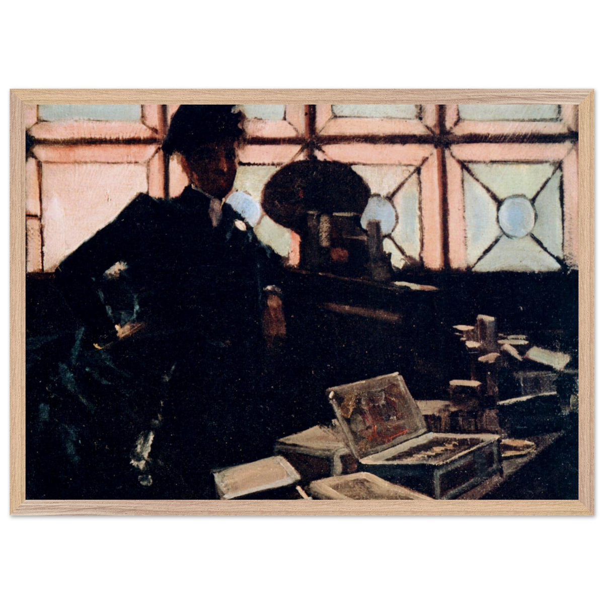The Cigar Seller at the Glasgow International Exhibition (1888) – Sir John Lavery Print (view 9)