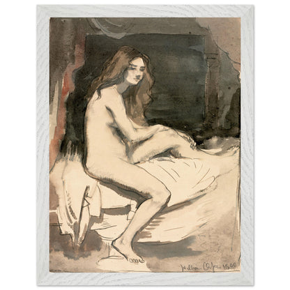 Seated Female Figure – William Orpen Art Print (view 16)