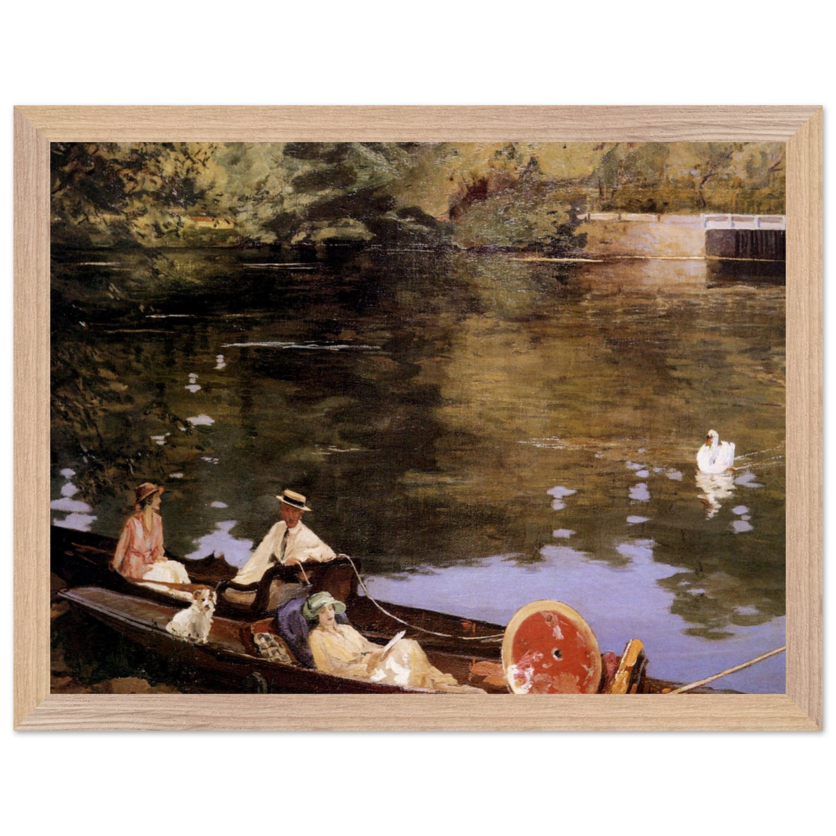 Sutton Courtenay (1917) – Sir John Lavery (view 8)