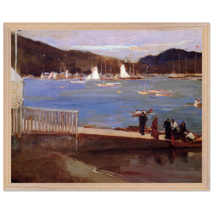 Sailing Boats on the Clyde, Hunter's Quay (1890) – Sir John Lavery Print (view 6)