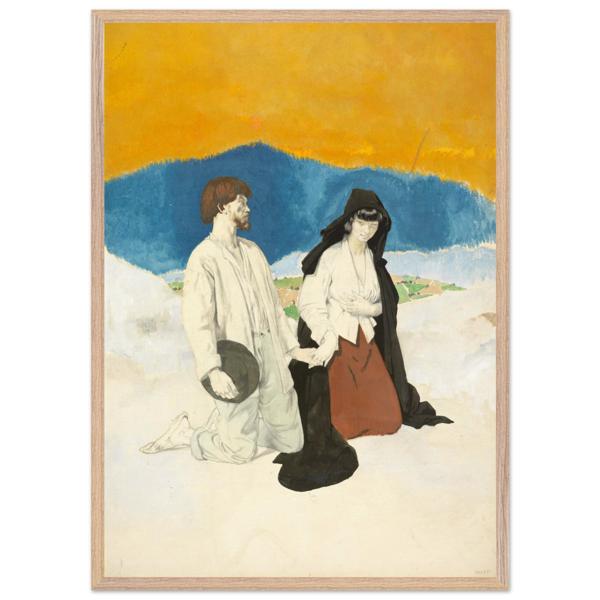Study for The Western Wedding by William Orpen Art Print (view 15)