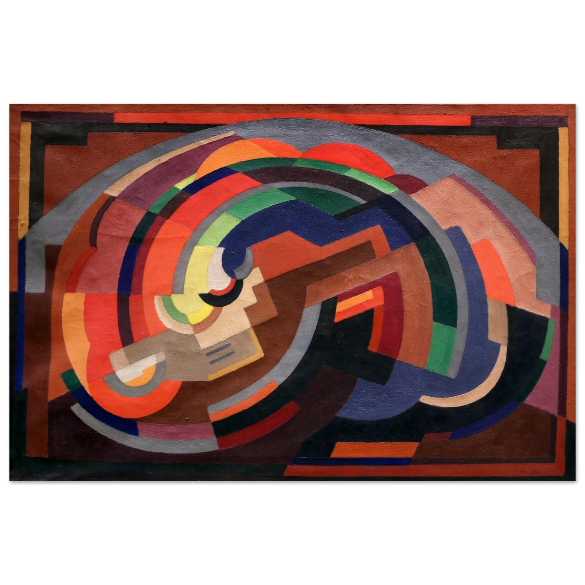 A Composition (1930s) – Mainie Jellett Irish Art Print (view 3)