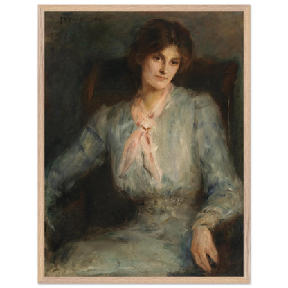 John Butler Yeats reproduction print with ready-to-hang oak or ash wood frame