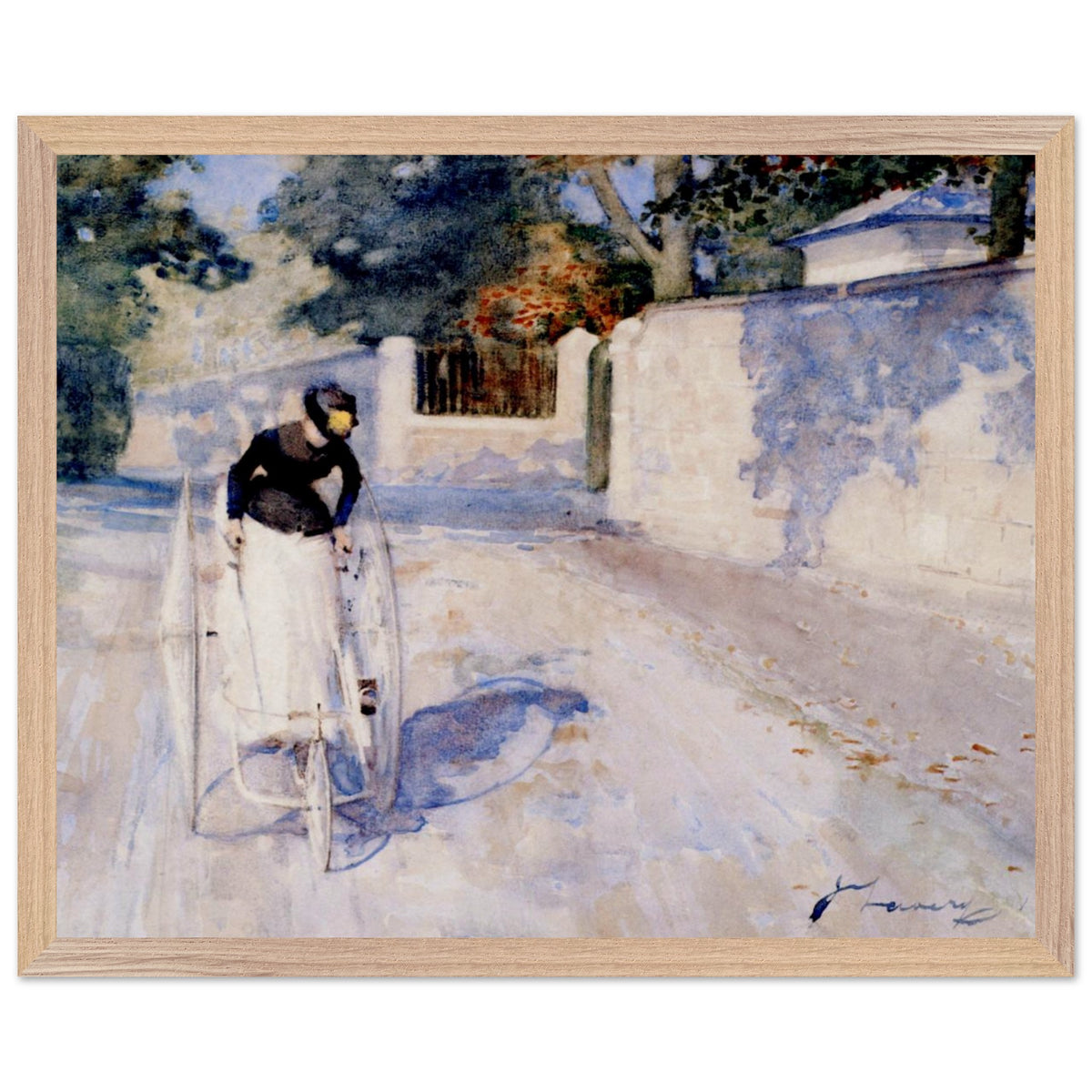 Women on a Safety Tricycle (1885) – Sir John Lavery (view 6)