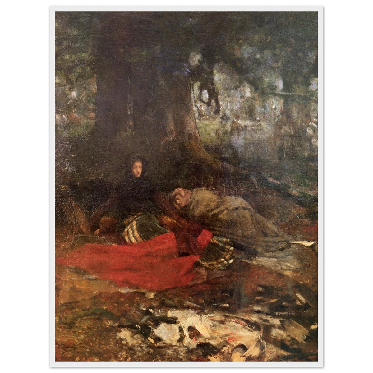 Dawn after the Battle of Langside (1887) – Sir John Lavery (view 6)