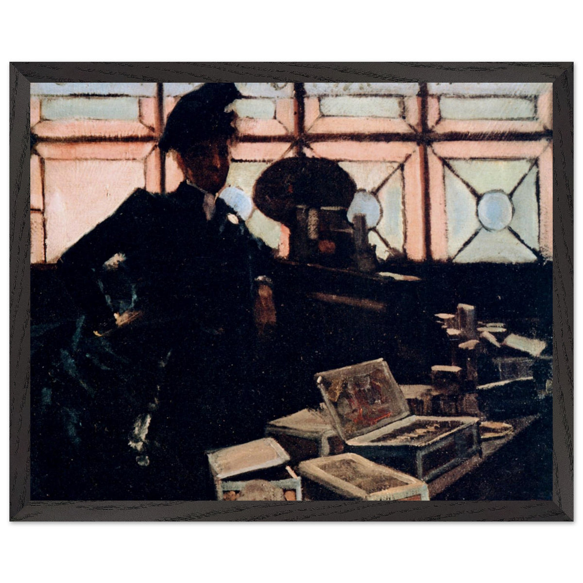 The Cigar Seller at the Glasgow International Exhibition (1888) – Sir John Lavery Print (view 4)