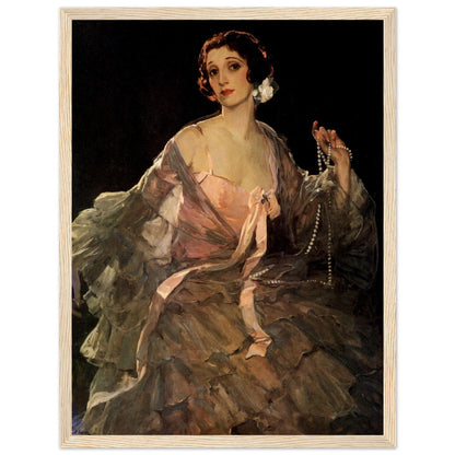 Hazel in Rose and Grey (c.1920) – Sir John Lavery (view 4)