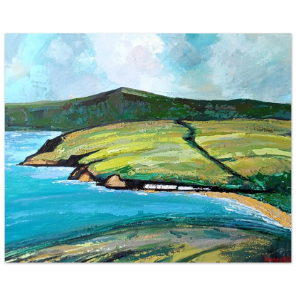 Cushendun Vista by Ó Maoláin 250gsm Irish landscape print