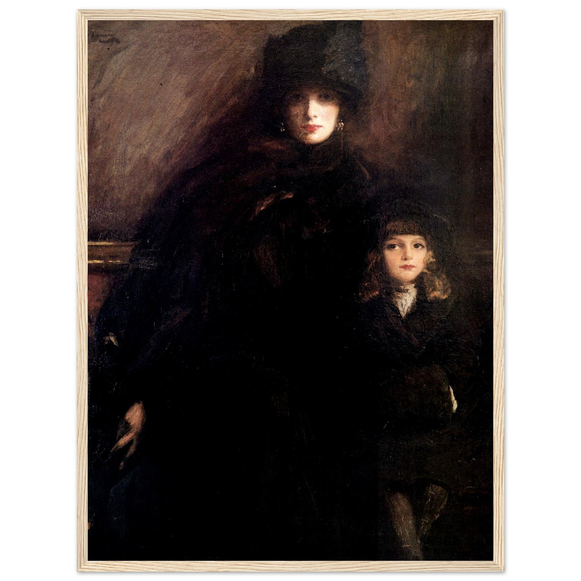 Mrs Lavery and Alice (c.1910) – Sir John Lavery (view 3)