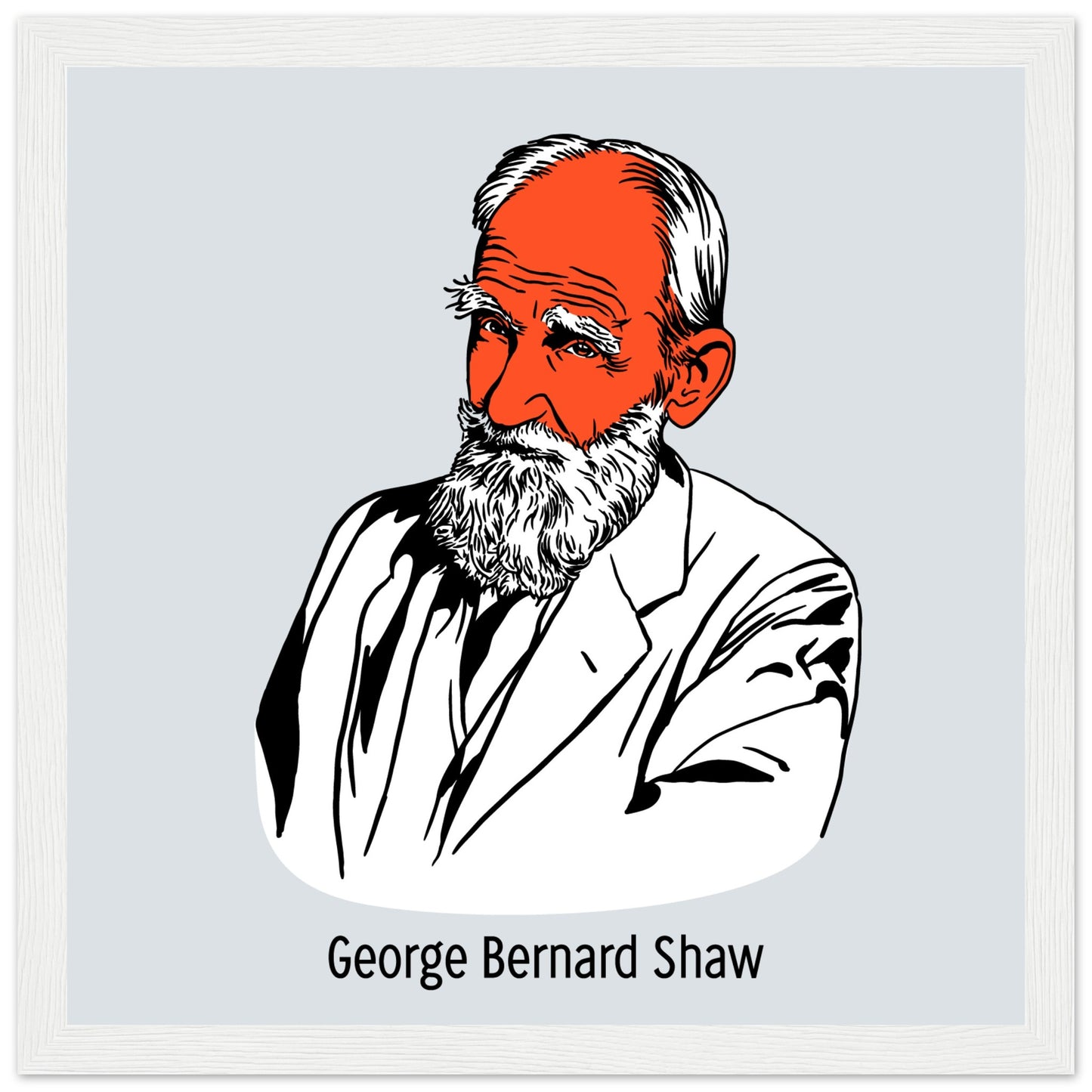 George Bernad Shaw Print