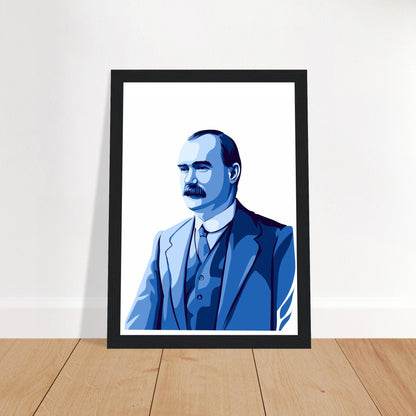 James Connolly gerahmter Kunstdruck