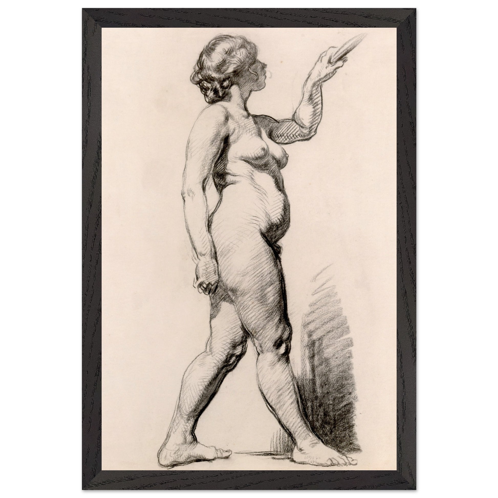 A Standing Female Figure – Sarah Henrietta Purser (view 8)