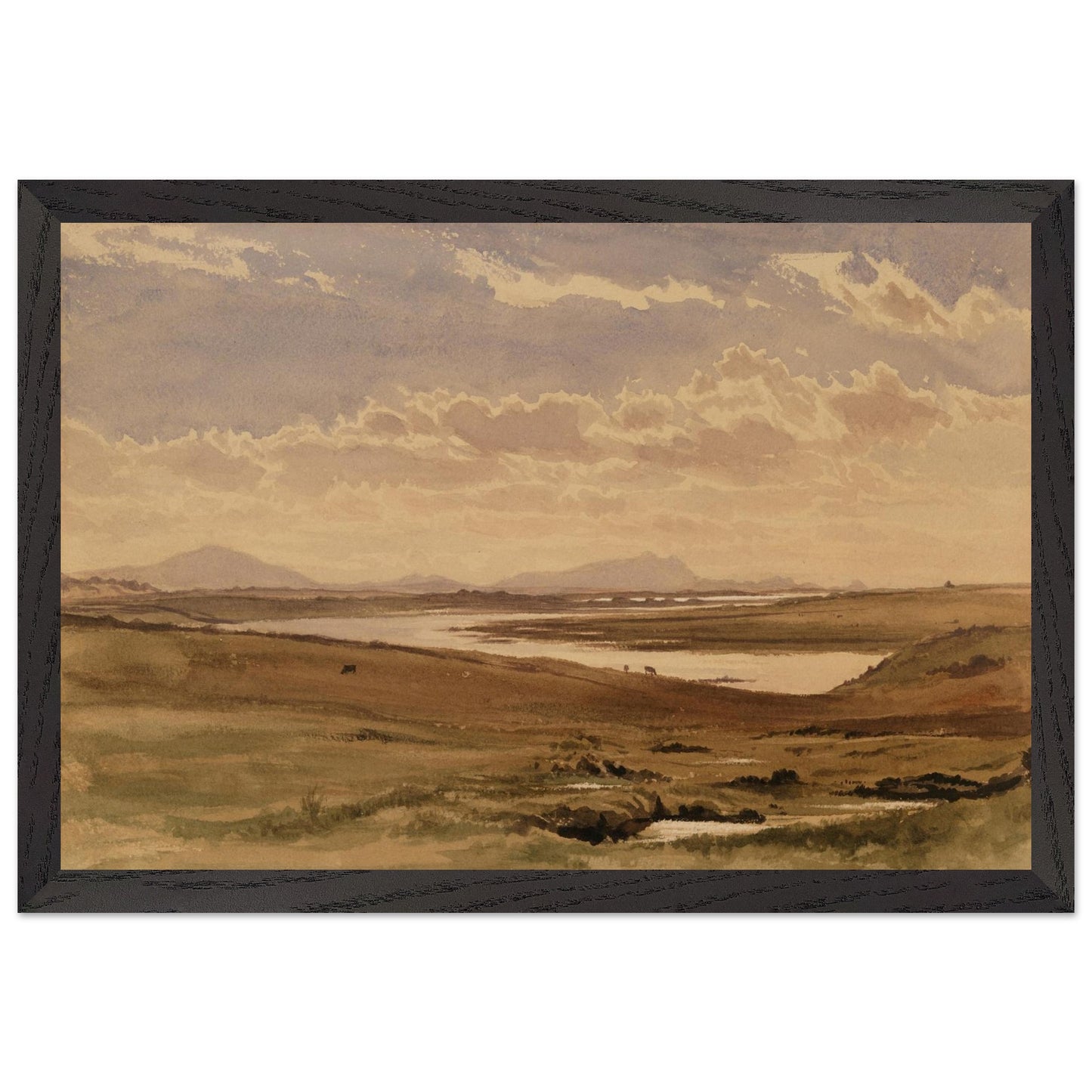 Close-up of archival museum-quality print showing paper texture and vibrant details.