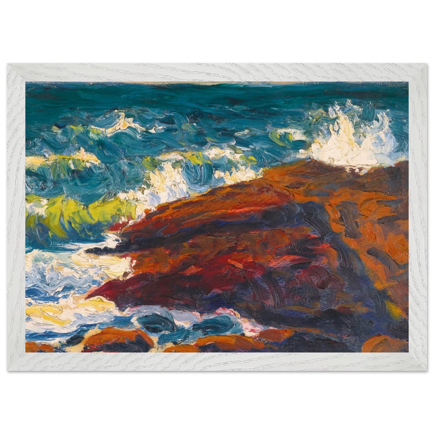 Seascape by Irish Artist Roderic O'Conor Art Print (view 15)