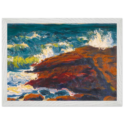Seascape by Irish Artist Roderic O'Conor Art Print (view 15)