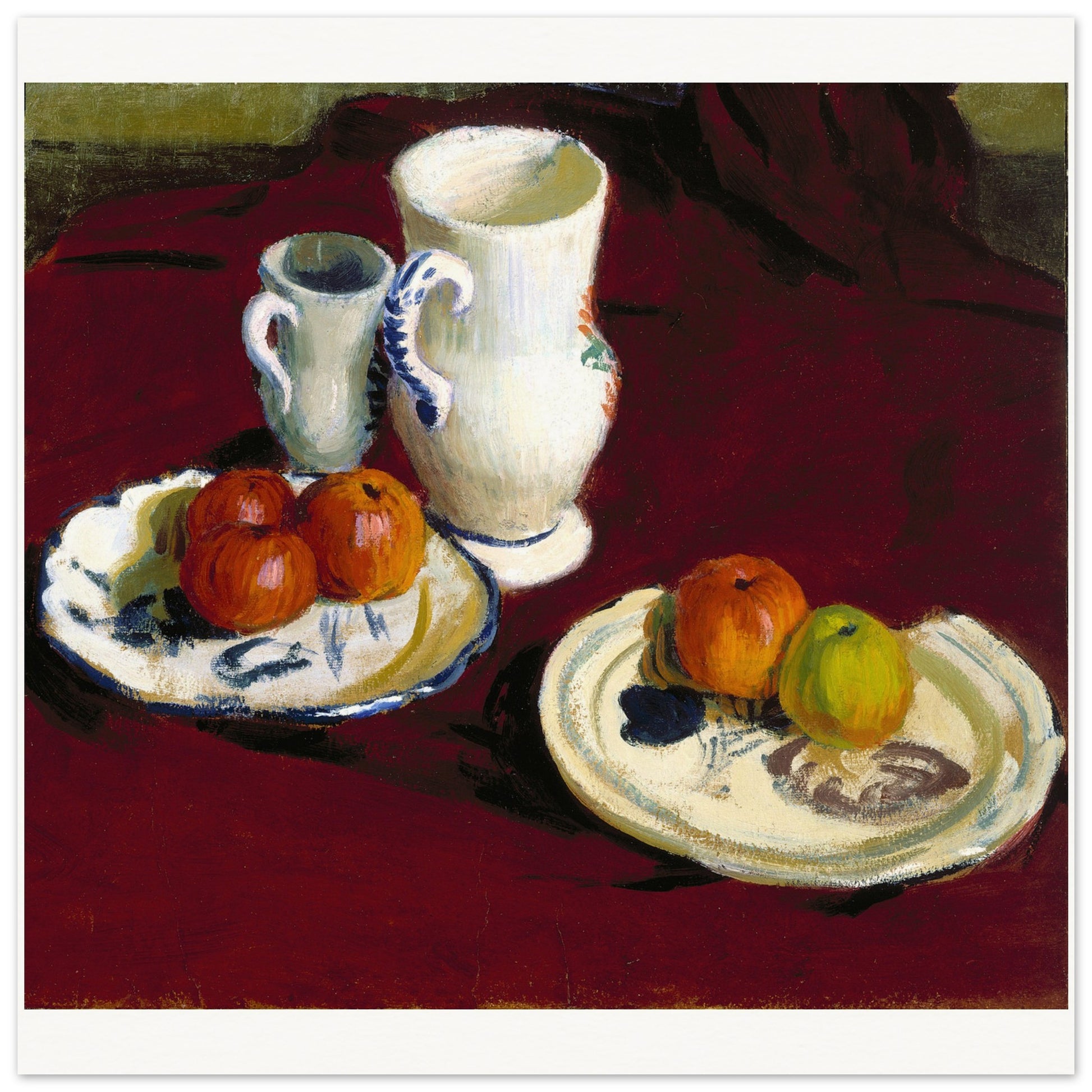 Apples and Breton Pots by Roderic O'Conor Print (view 5)