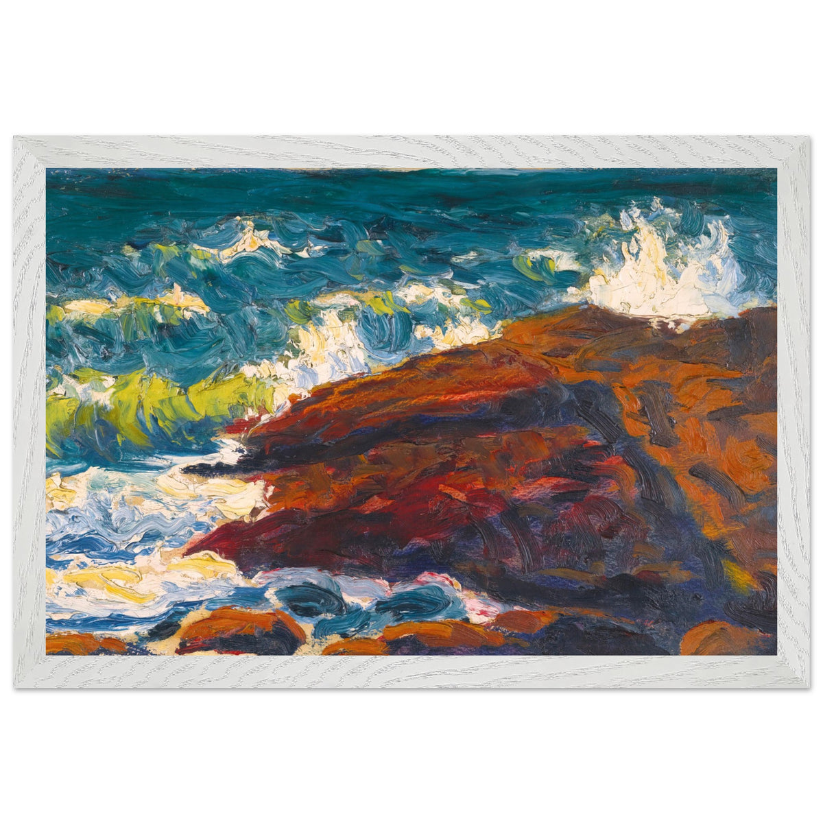 Seascape by Irish Artist Roderic O'Conor Art Print (view 20)