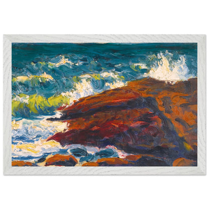 Seascape by Irish Artist Roderic O'Conor Art Print (view 20)