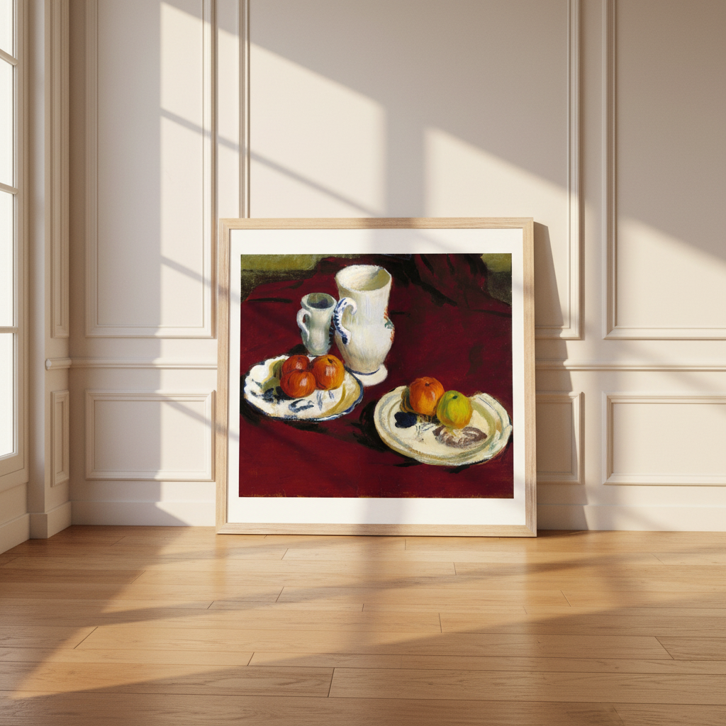 Apples and Breton Pots by Roderic O'Conor Print (view 2)