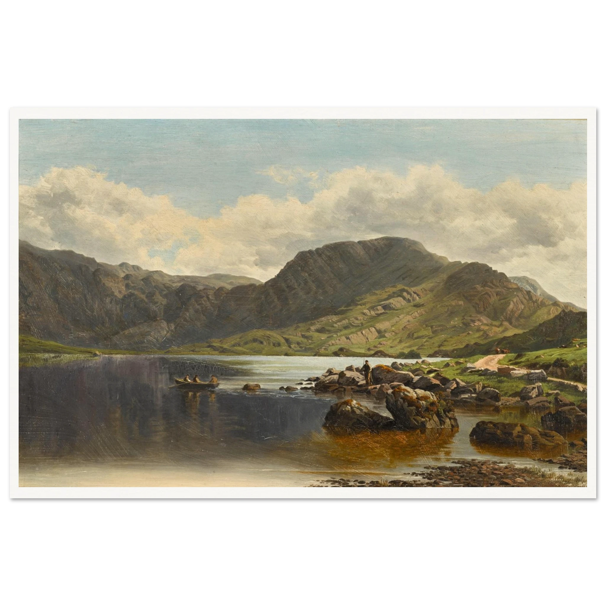 Cloon Lake, Glencar, Co. Kerry Irish Art Print (view 2)