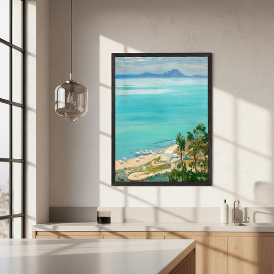 The Bay of Tunis, Morning (1919) – Sir John Lavery Art Print