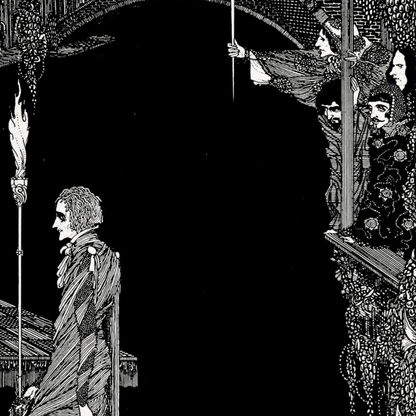 Myself No Power (1923) – Harry Clarke | Poe's William Wilson