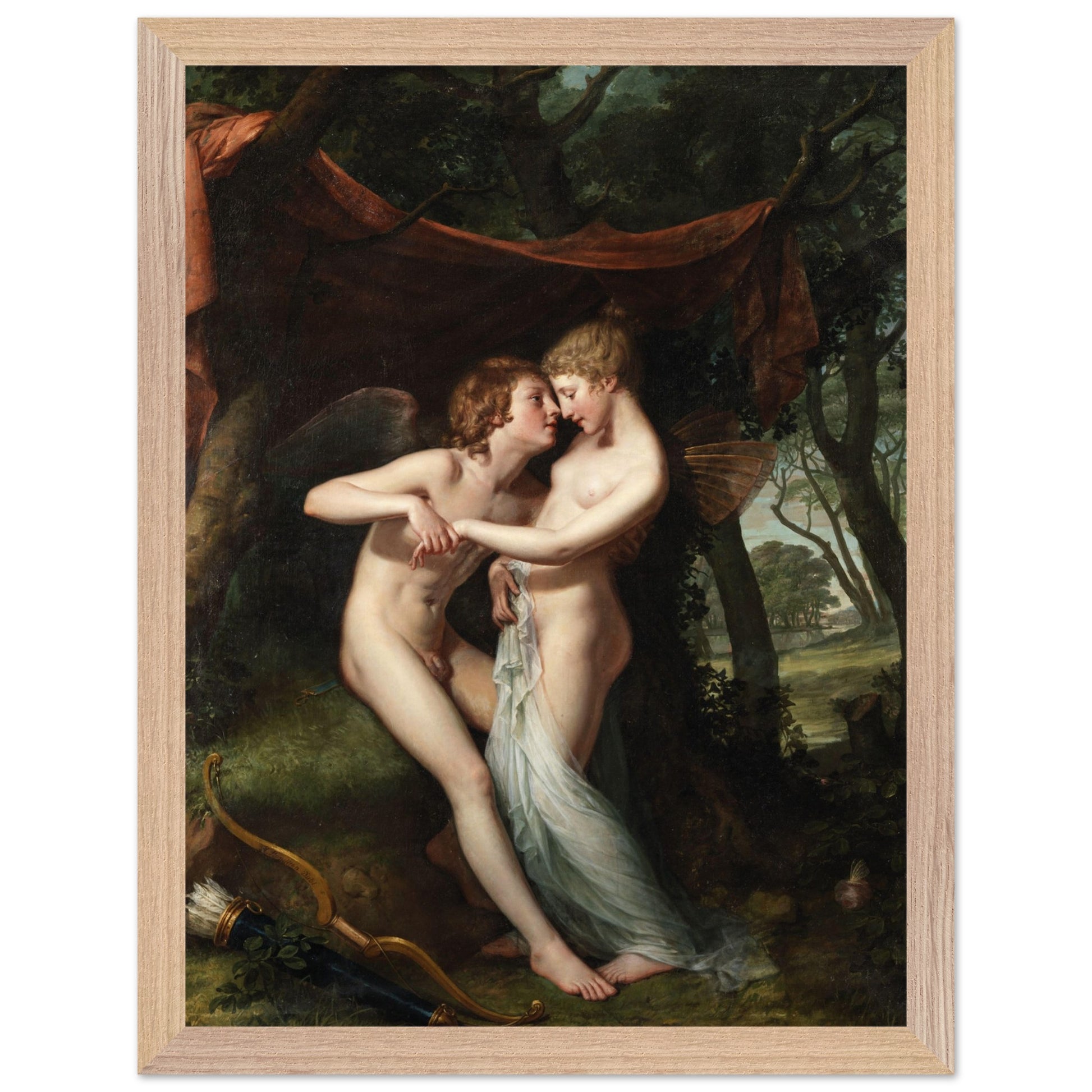 Cupid and Psyche – Hugh Douglas Hamilton Print (view 5)
