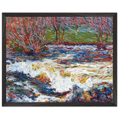 Rushing Stream by Roderic O’Conor –Collector’s Print 40x50 cm / 16x20″ – detail view | Buy Irish Art