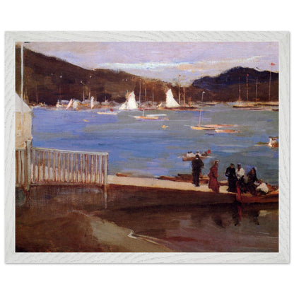 Sailing Boats on the Clyde, Hunter's Quay (1890) – Sir John Lavery Print (view 3)