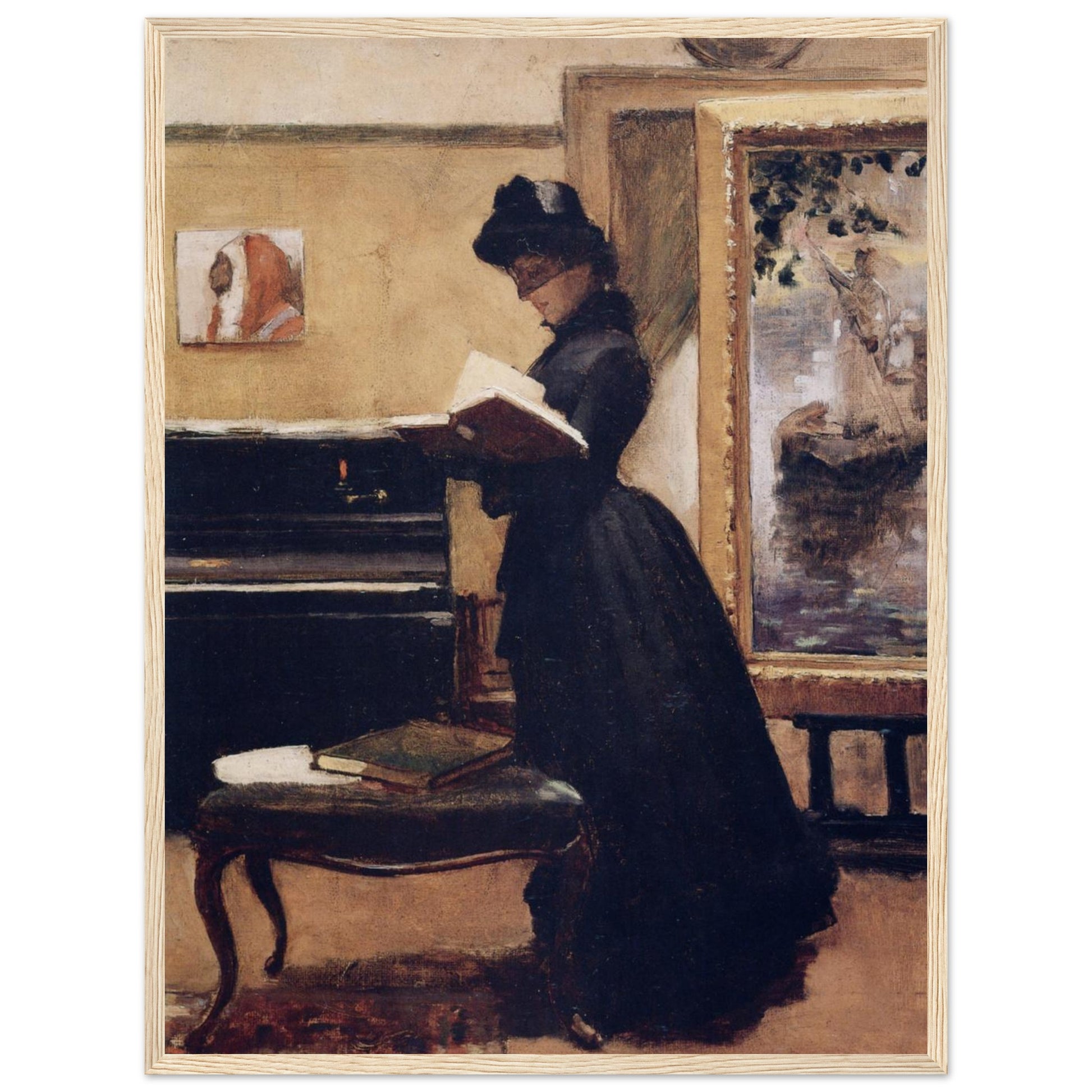 A Visit to the Studio (1885) – Sir John Lavery (view 3)