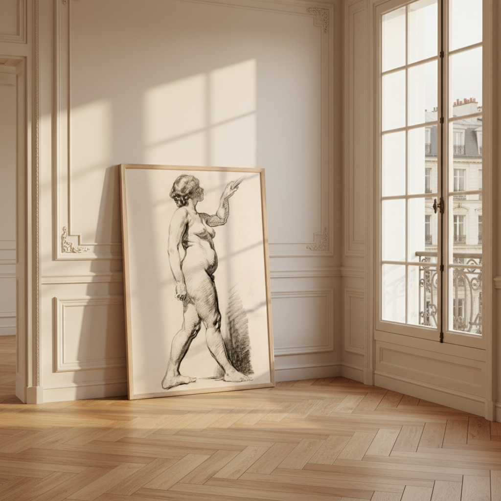 A Standing Female Figure – Sarah Henrietta Purser (view 2)