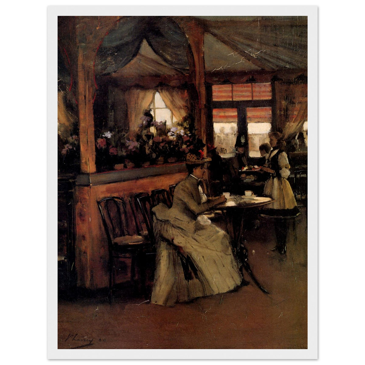 A Cup of Chocolate (1888) – Sir John Lavery (view 7)