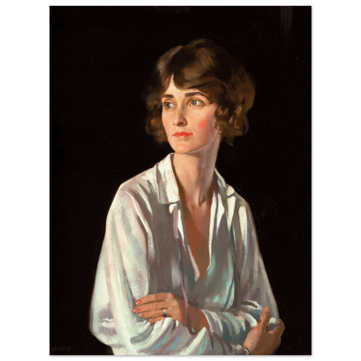 Lady Marriott – William Orpen Art Print (view 21)