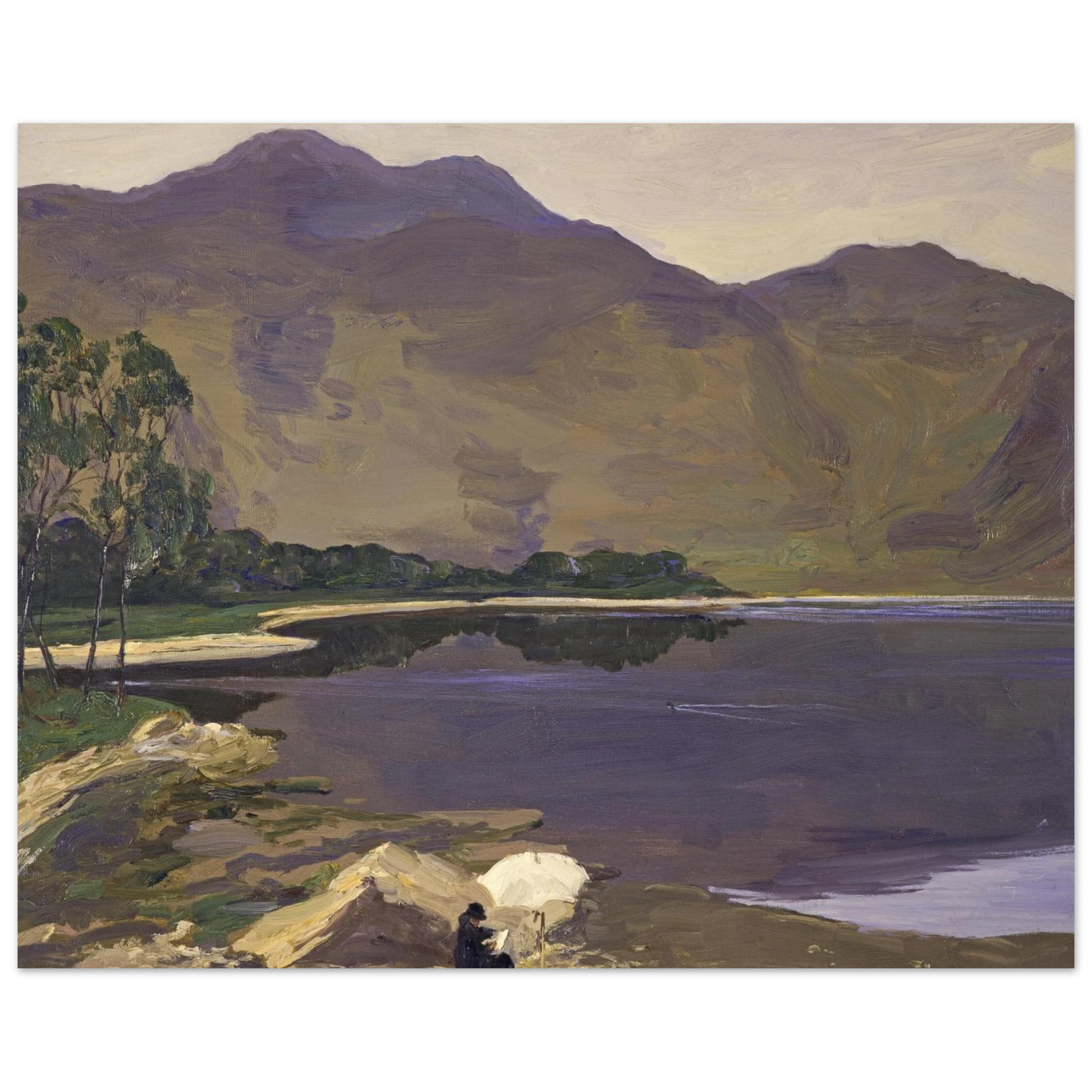 Loch Katrine 40×50 cm – Sir John Lavery Art Print – view 6 | Buy Irish Art