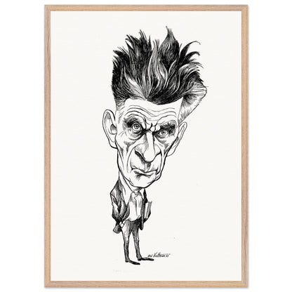 Samuel Beckett (1969) by Edmund Siegfried Valtman - Fine Art Print (view 19)