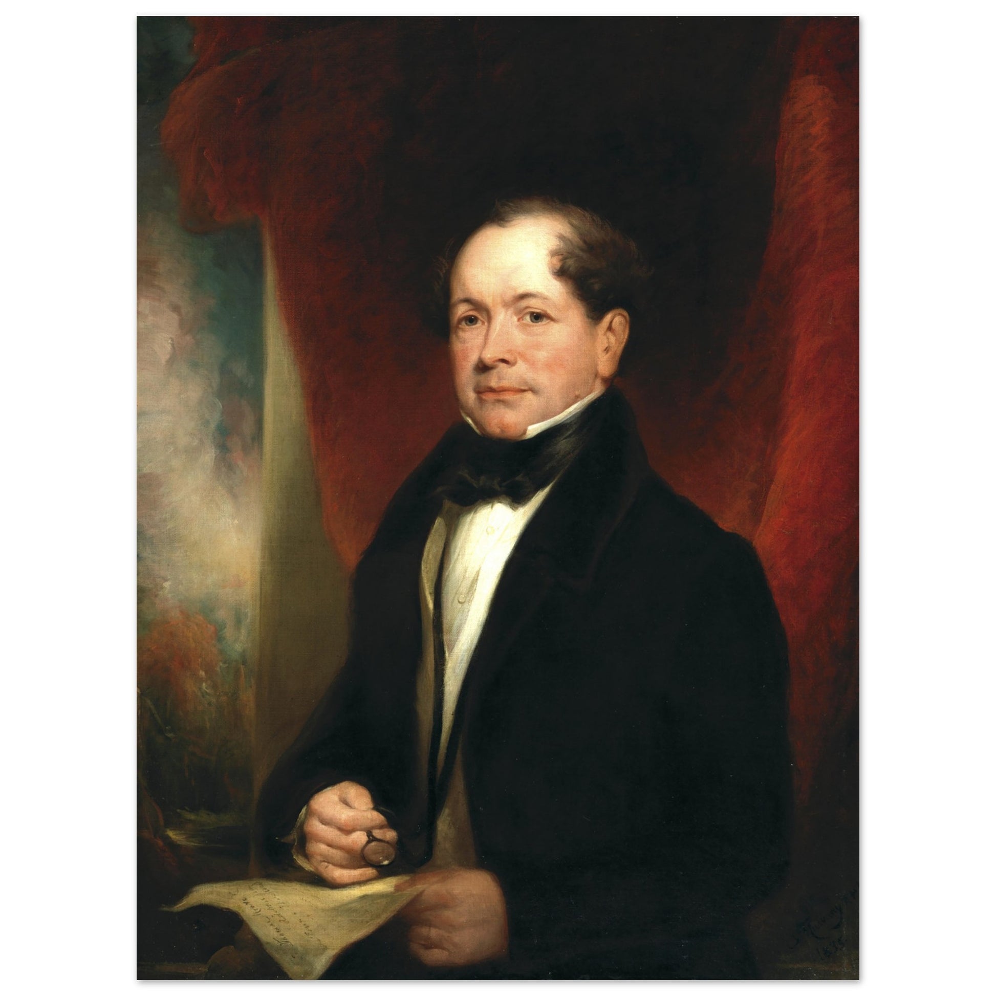 Portrait of Thomas Moore (1835) – G.F. Mulvany (view 14)