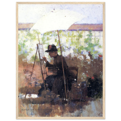 Sketch for 'A Pupil of Mine' (1883) – Sir John Lavery (view 3)