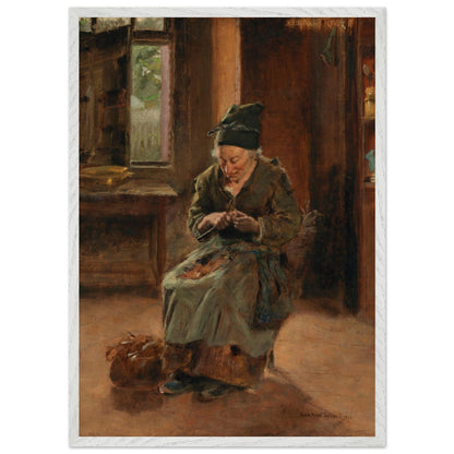 An Interior of a Breton Cottage by Irish Artist Helen Mabel Trevor – view 16 | Buy Irish Art