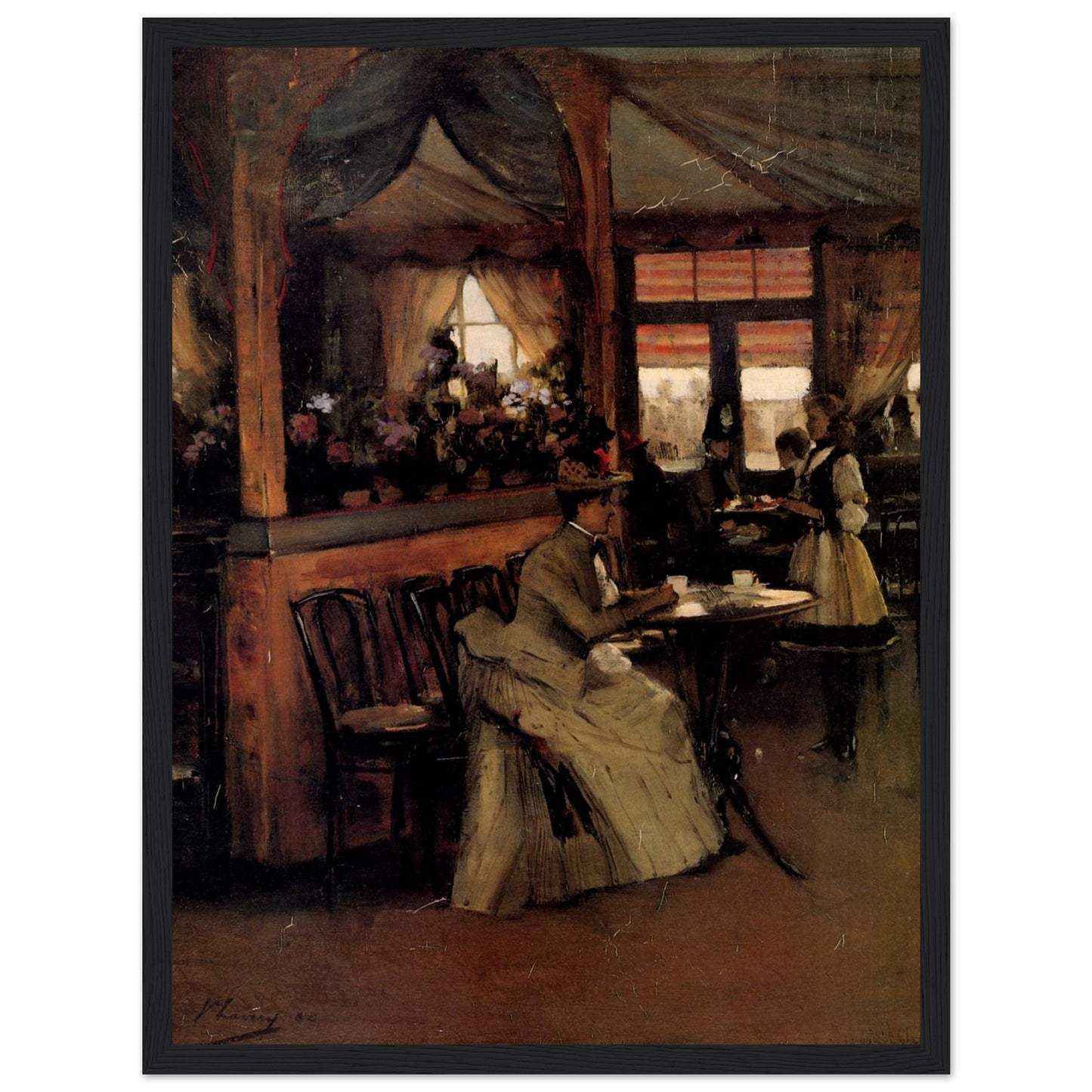 A Cup of Chocolate (1888) – Sir John Lavery