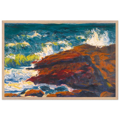 Seascape by Irish Artist Roderic O'Conor Art Print (view 19)