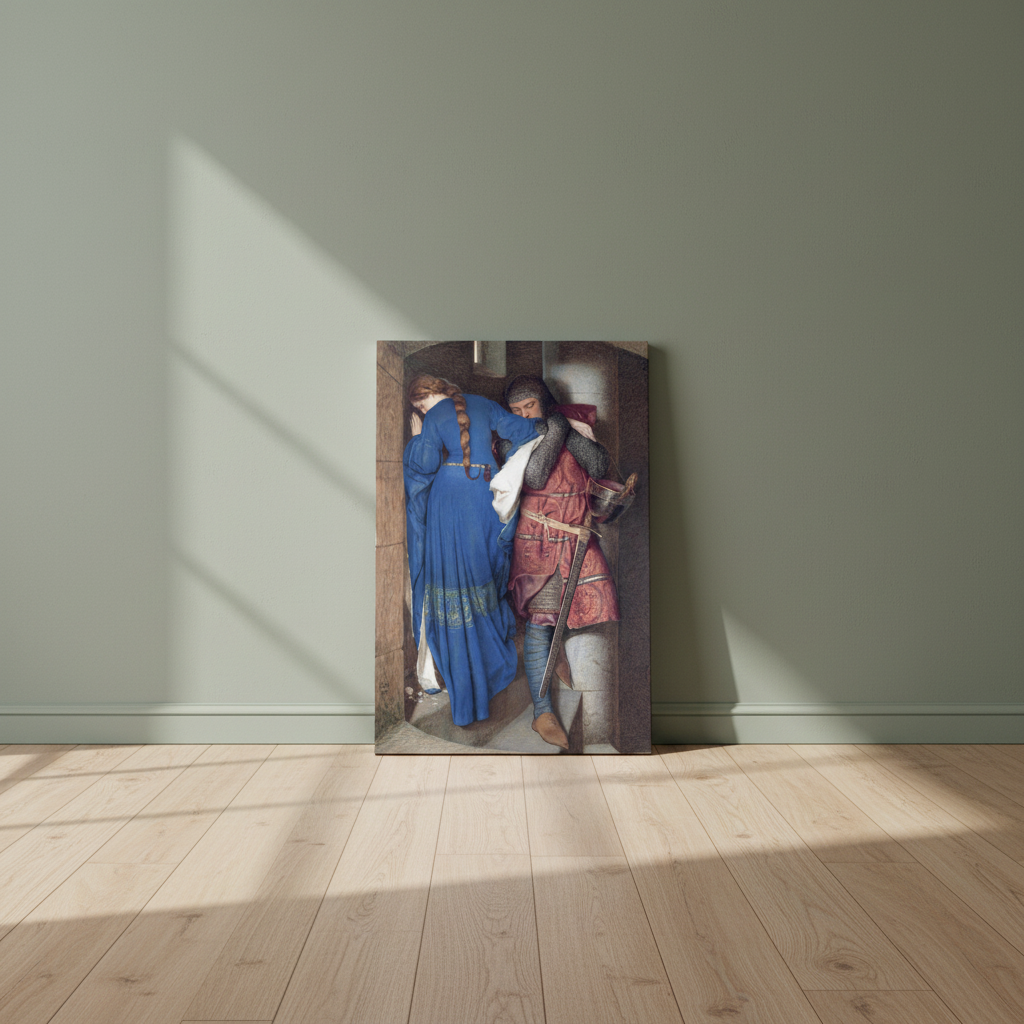 Hellelil & Hildebrand Turret Stairs Canvas Print (view 3)