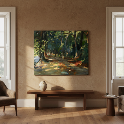 The Path by the River, Maidenhead – John Lavery (view 4)