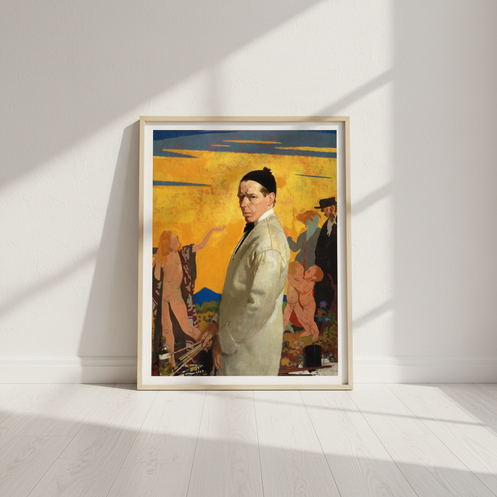 Scandinavian gallery mockup