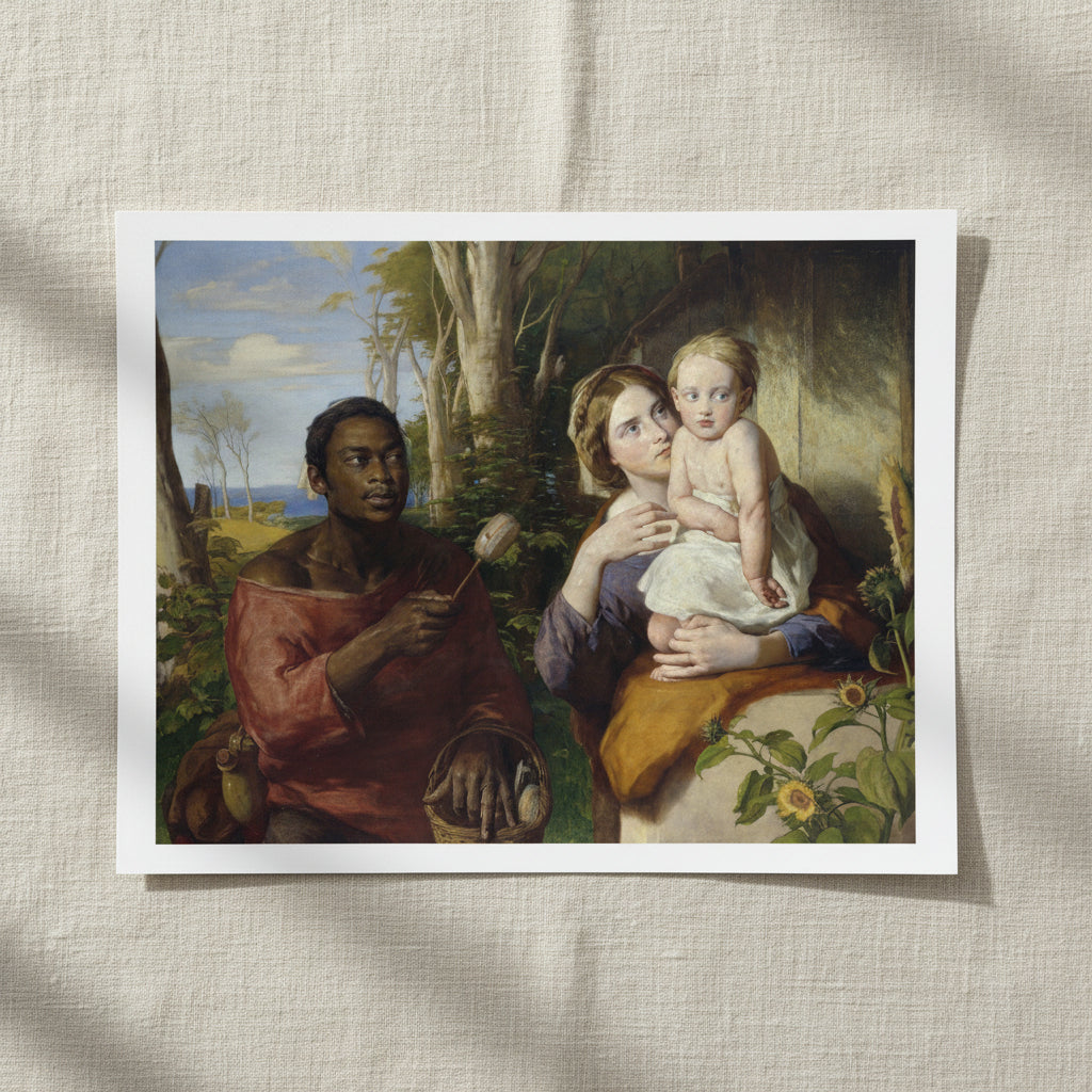 The Toy-Seller – William Mulready Museum-Quality Irish Art Print 40×50 cm unframed archival print.