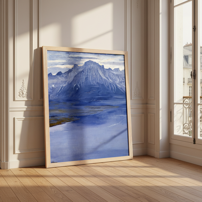 Twilight, Lake Geneva – Sir John Lavery Art Print
